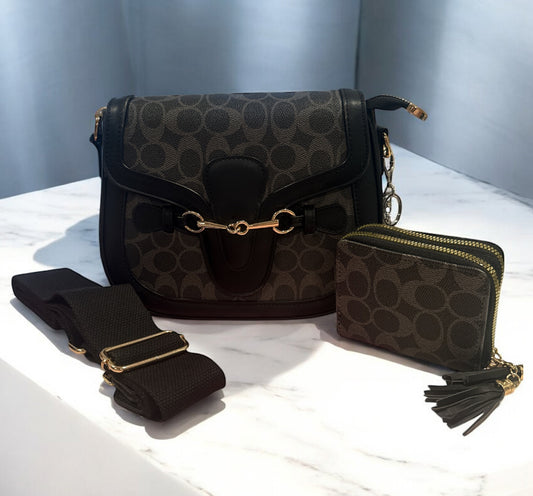 Coach two-piece vegan leather with Crossbody