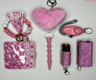 Wallet safety keychain